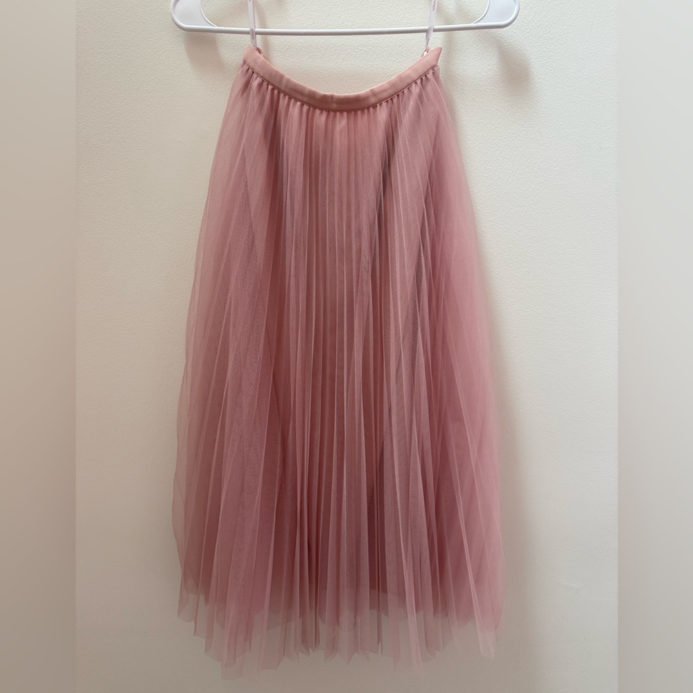 Elegant Pink/Blush Tulle Skirt